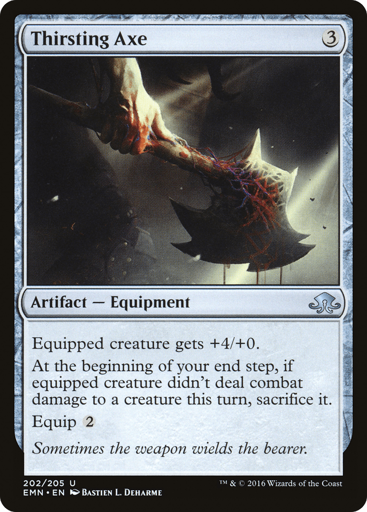 Thirsting Axe [Eldritch Moon] Foil