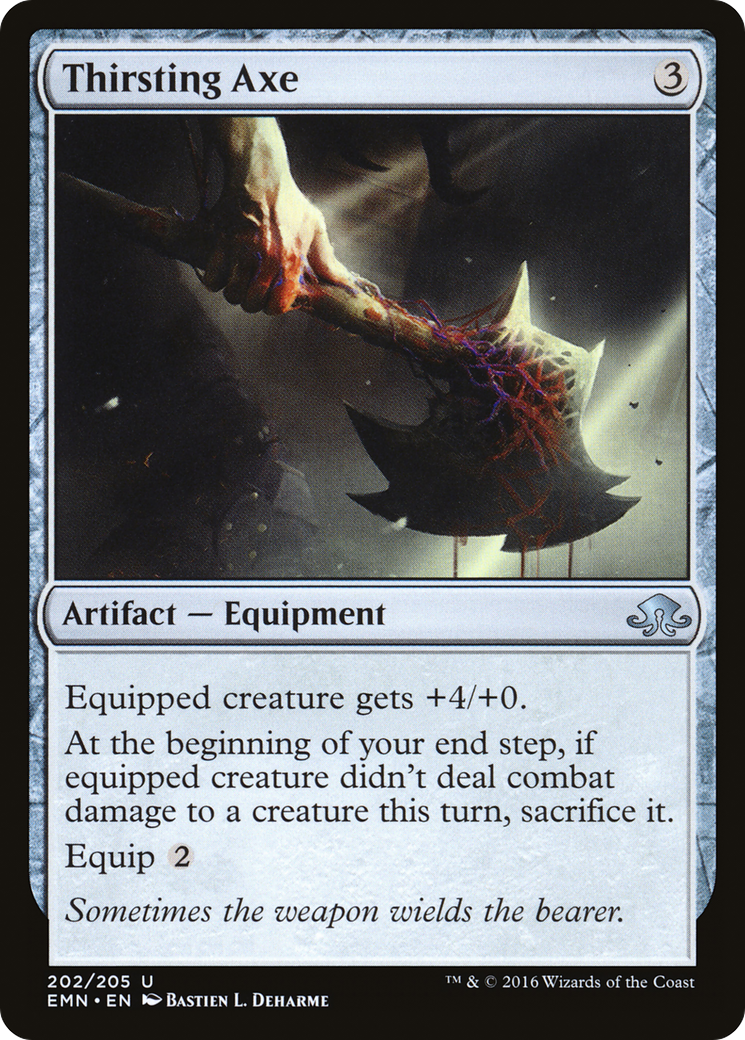 Thirsting Axe [Eldritch Moon] Foil