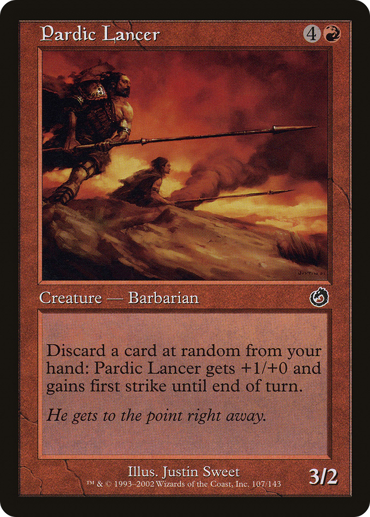 Pardic Lancer [Torment] Foil