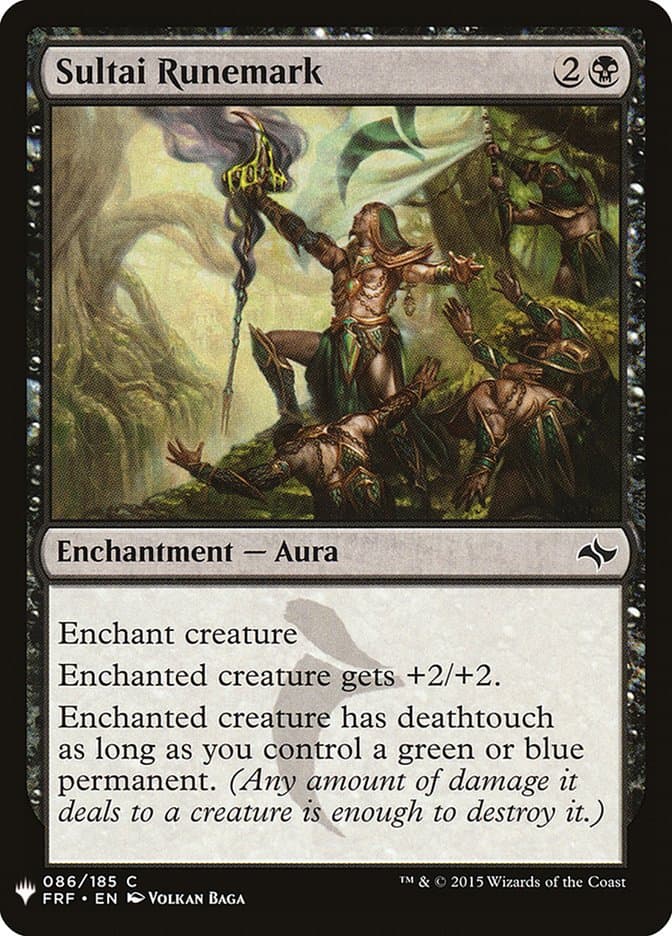 Sultai Runemark |  (FRF-86) [The List]
