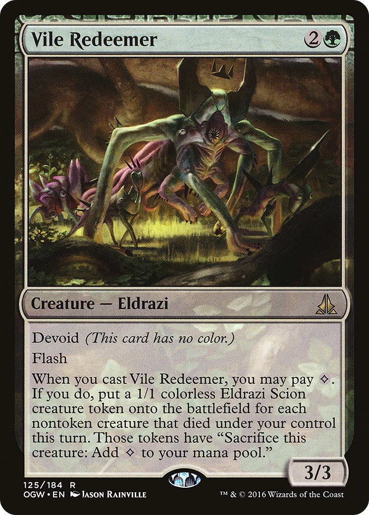 Vile Redeemer [Oath of the Gatewatch] Foil