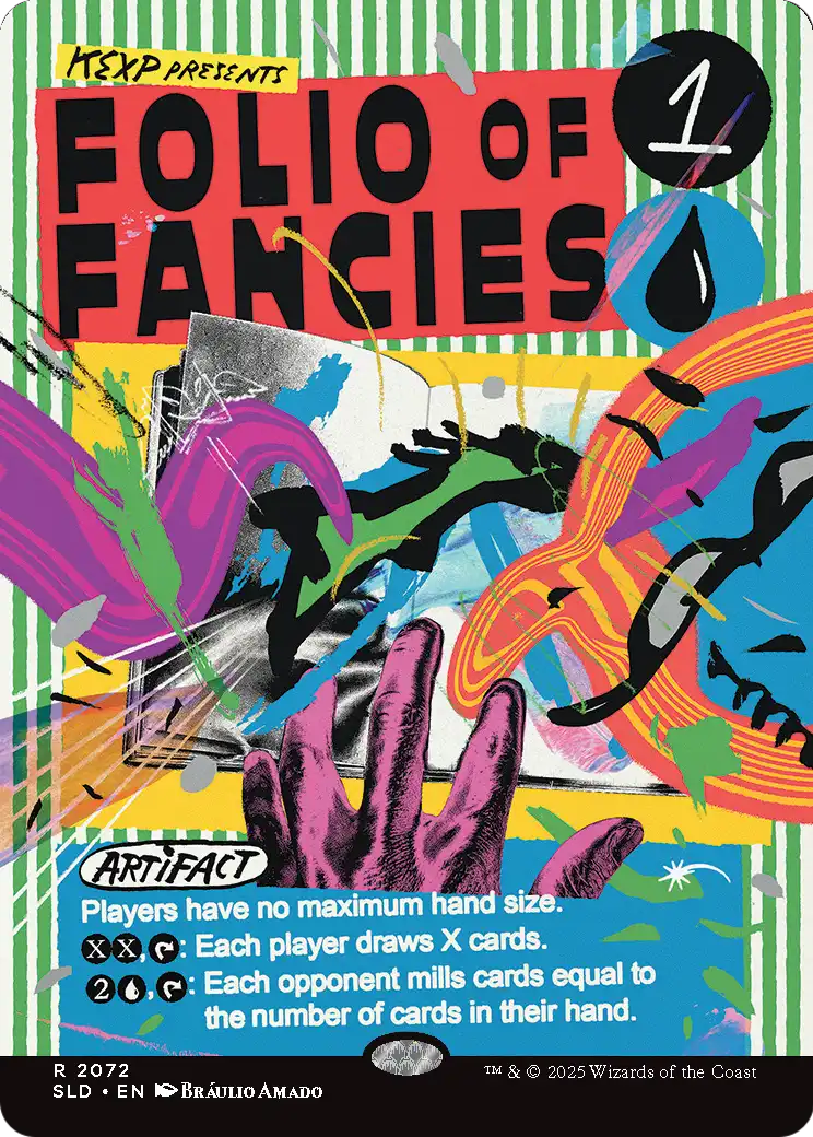 Folio of Fancies (2072) [Secret Lair Drop Series]