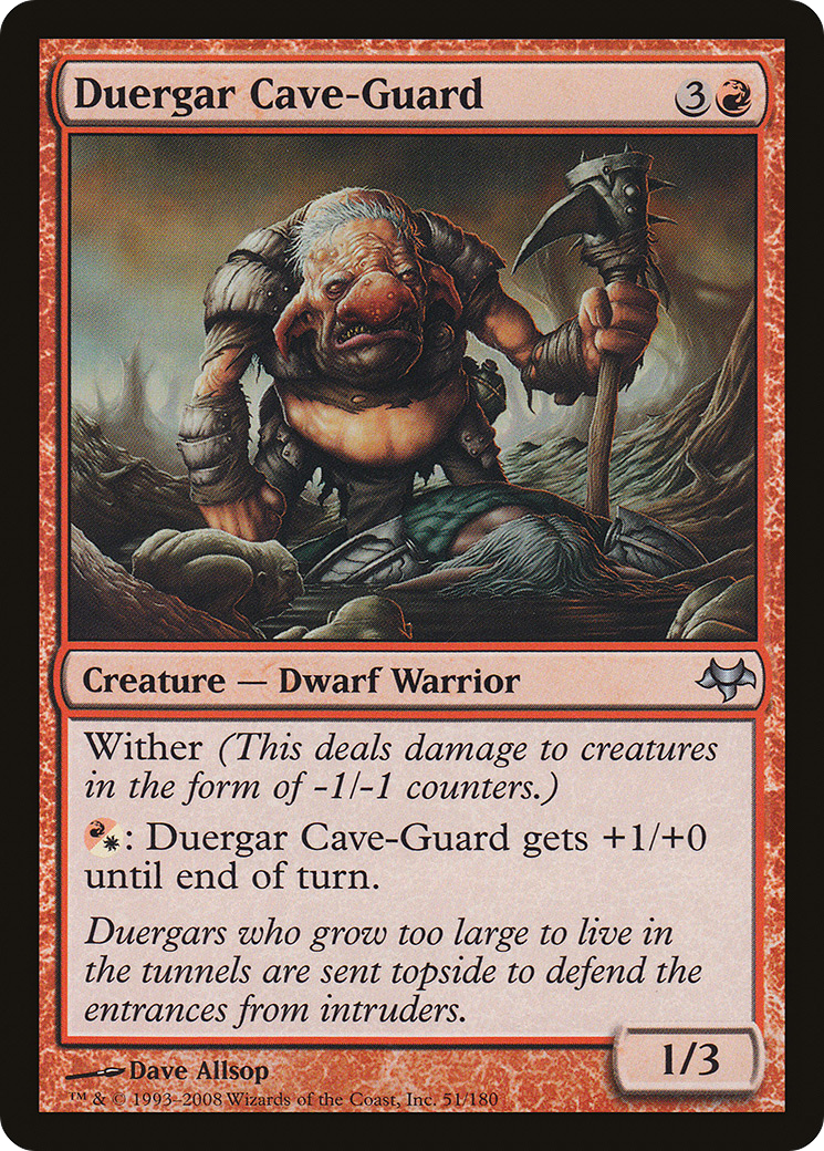 Duergar Cave-Guard [Eventide] Foil