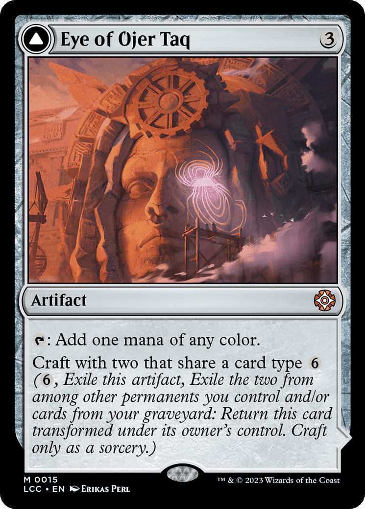 Eye of Ojer Taq // Apex Observatory [The Lost Caverns of Ixalan Commander] Foil