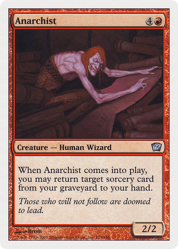 Anarchist [Ninth Edition] Foil