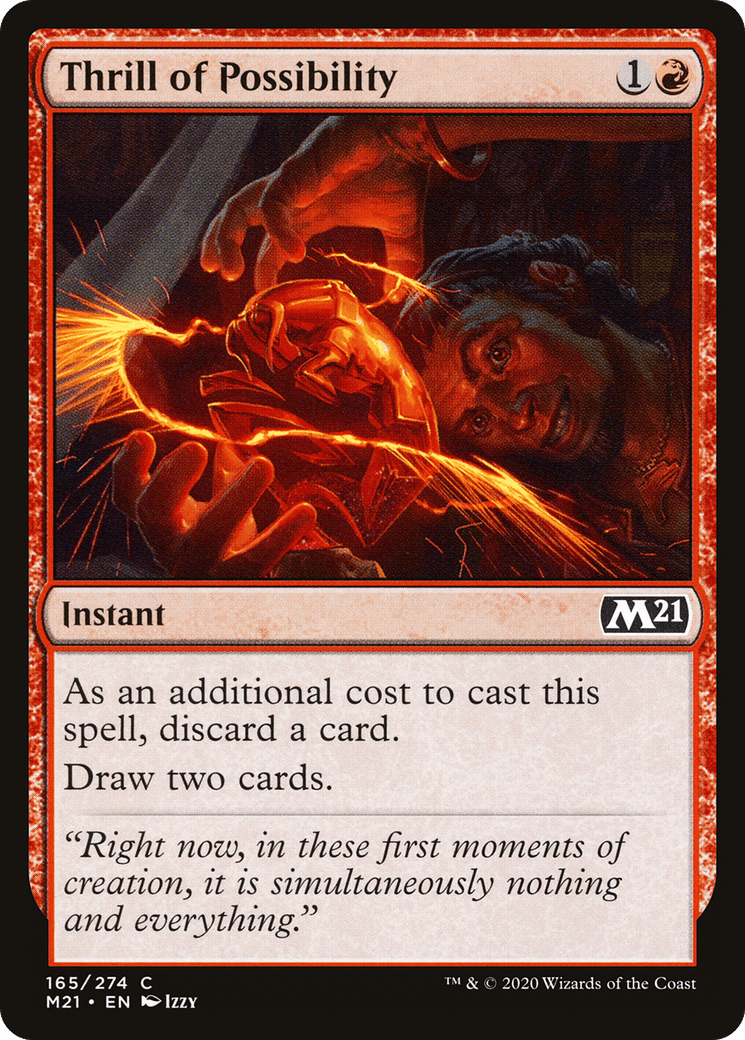 Thrill of Possibility [Core Set 2021] Foil