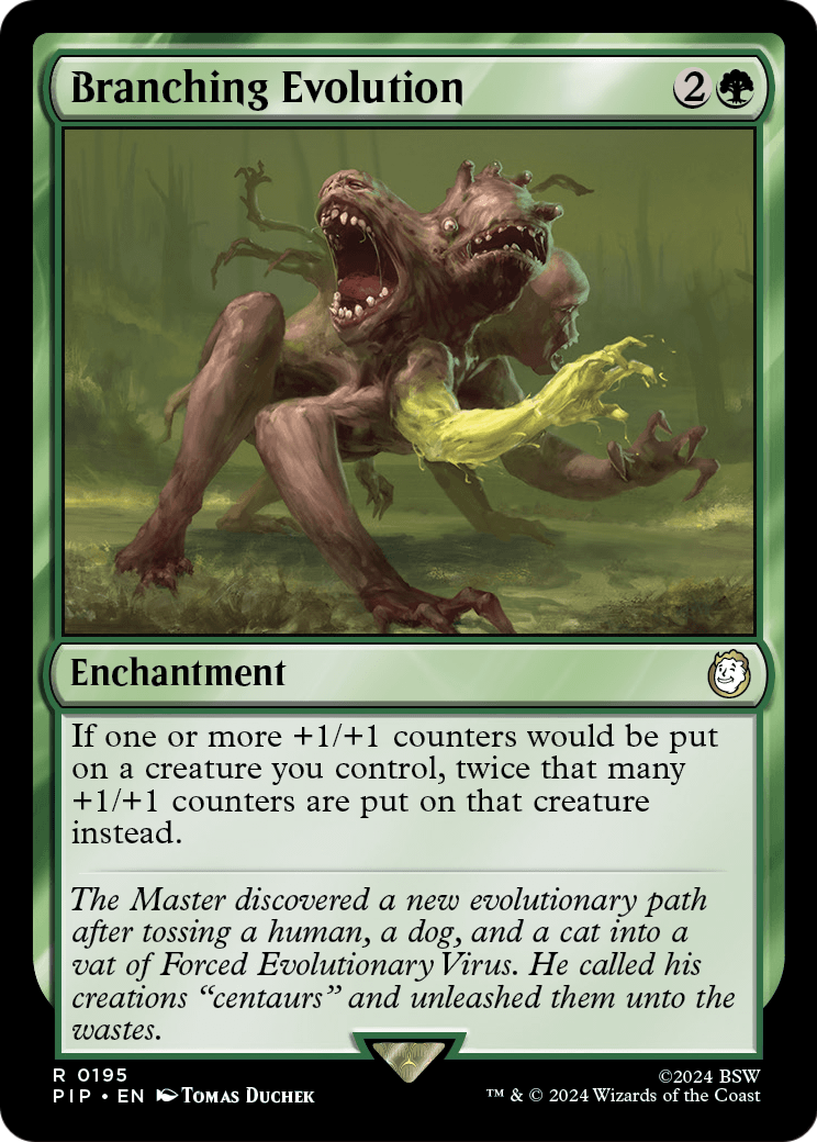 Branching Evolution [Fallout] Foil