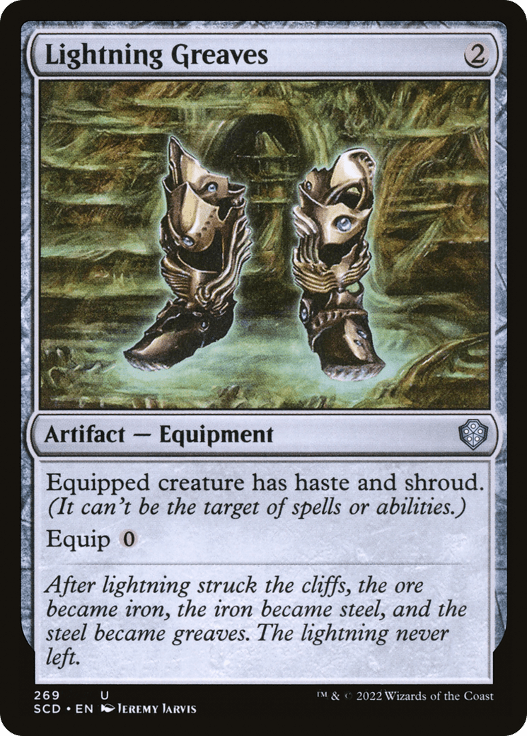 Lightning Greaves [Starter Commander Decks]