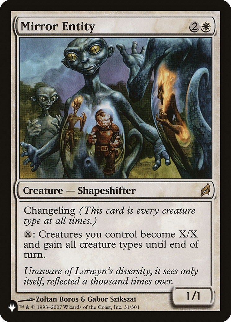 Mirror Entity |  (LRW-31) [The List]