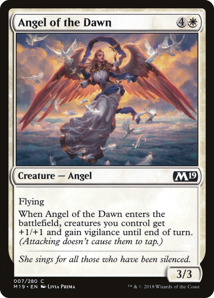 Angel of the Dawn [Core Set 2019] Foil