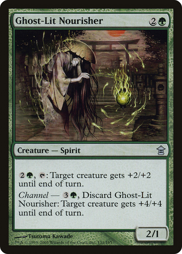 Ghost-Lit Nourisher [Saviors of Kamigawa] Foil