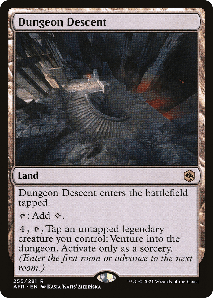 Dungeon Descent [Dungeons & Dragons: Adventures in the Forgotten Realms] Foil
