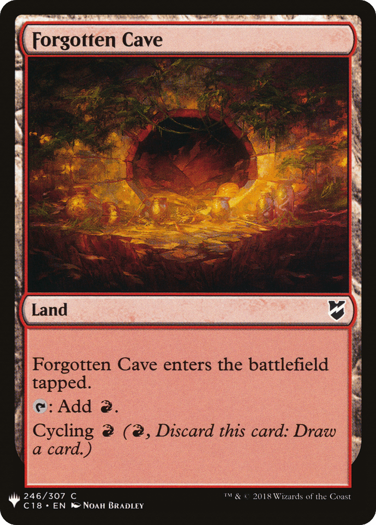Forgotten Cave |  (C18-246) [The List]