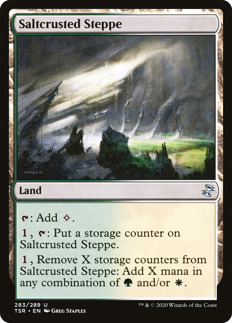 Saltcrusted Steppe [Time Spiral Remastered] Foil