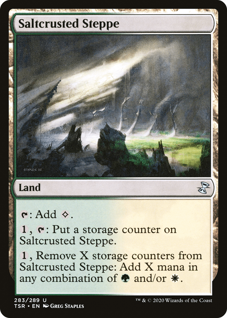 Saltcrusted Steppe [Time Spiral Remastered] Foil