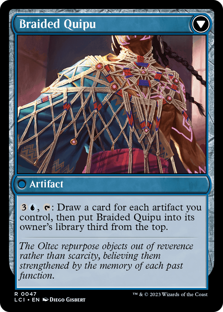Braided Net // Braided Quipu [The Lost Caverns of Ixalan]