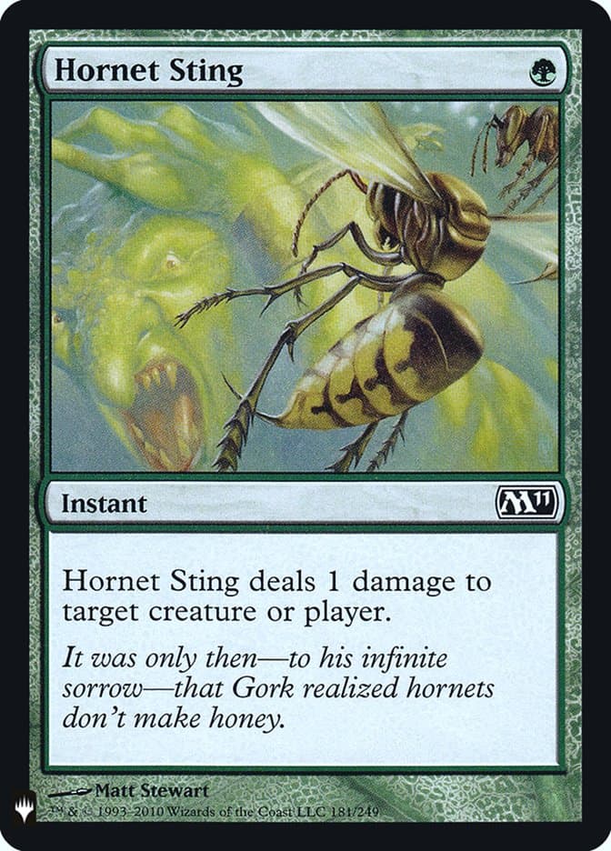 Hornet Sting |  Foil (M11-181) [The List]