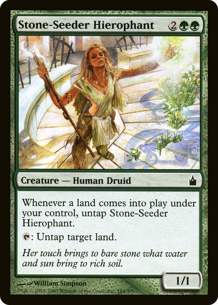 Stone-Seeder Hierophant [Ravnica: City of Guilds] Foil