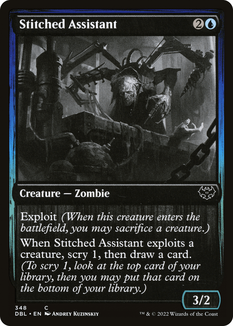 Stitched Assistant [Innistrad: Double Feature] Foil