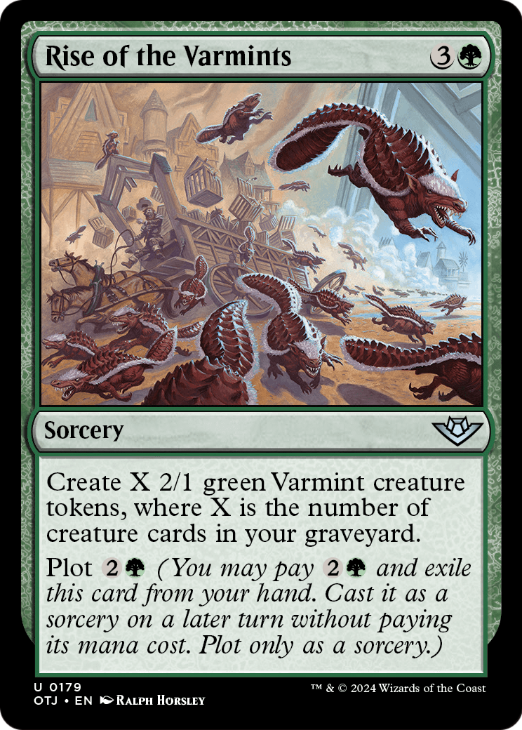 Rise of the Varmints [Outlaws of Thunder Junction] Foil
