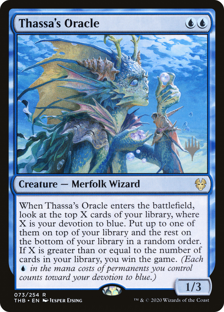 Thassa's Oracle (Promo Pack) [Theros Beyond Death Promos] Foil