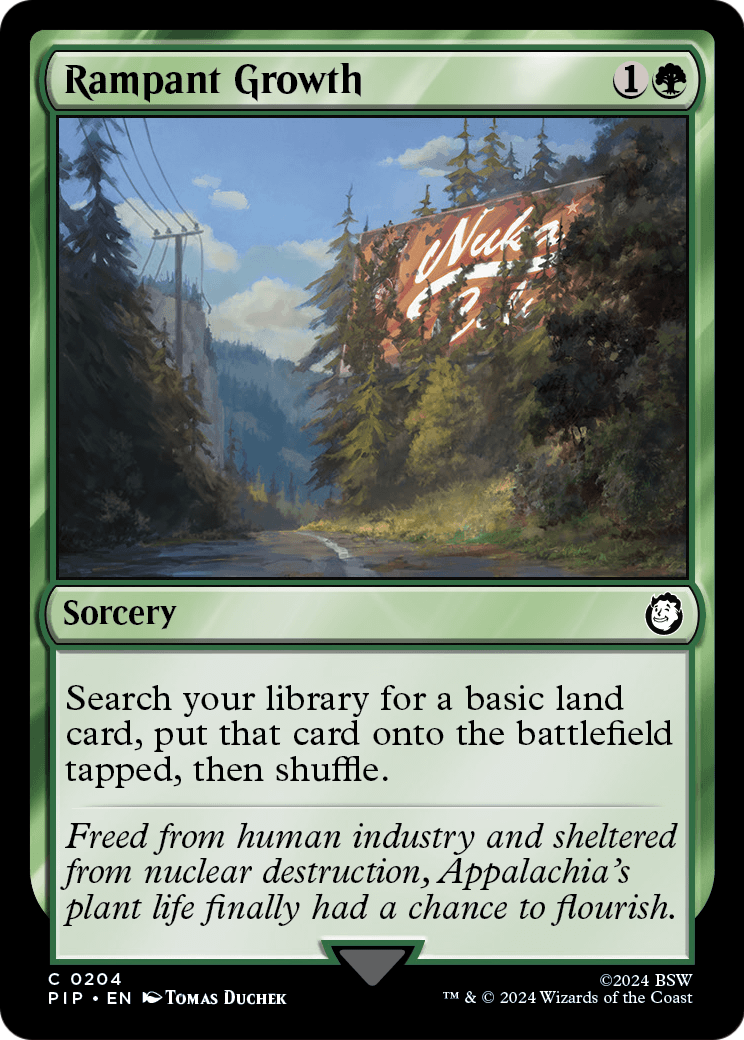 Rampant Growth [Fallout] Foil