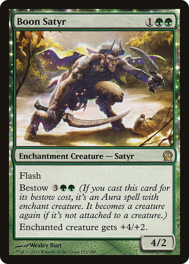 Boon Satyr [Theros] Foil