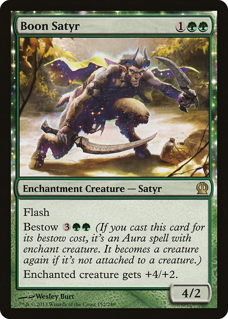 Boon Satyr [Theros] Foil