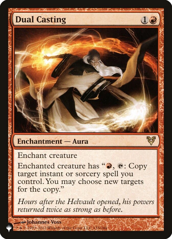 Dual Casting |  (AVR-133) [The List]