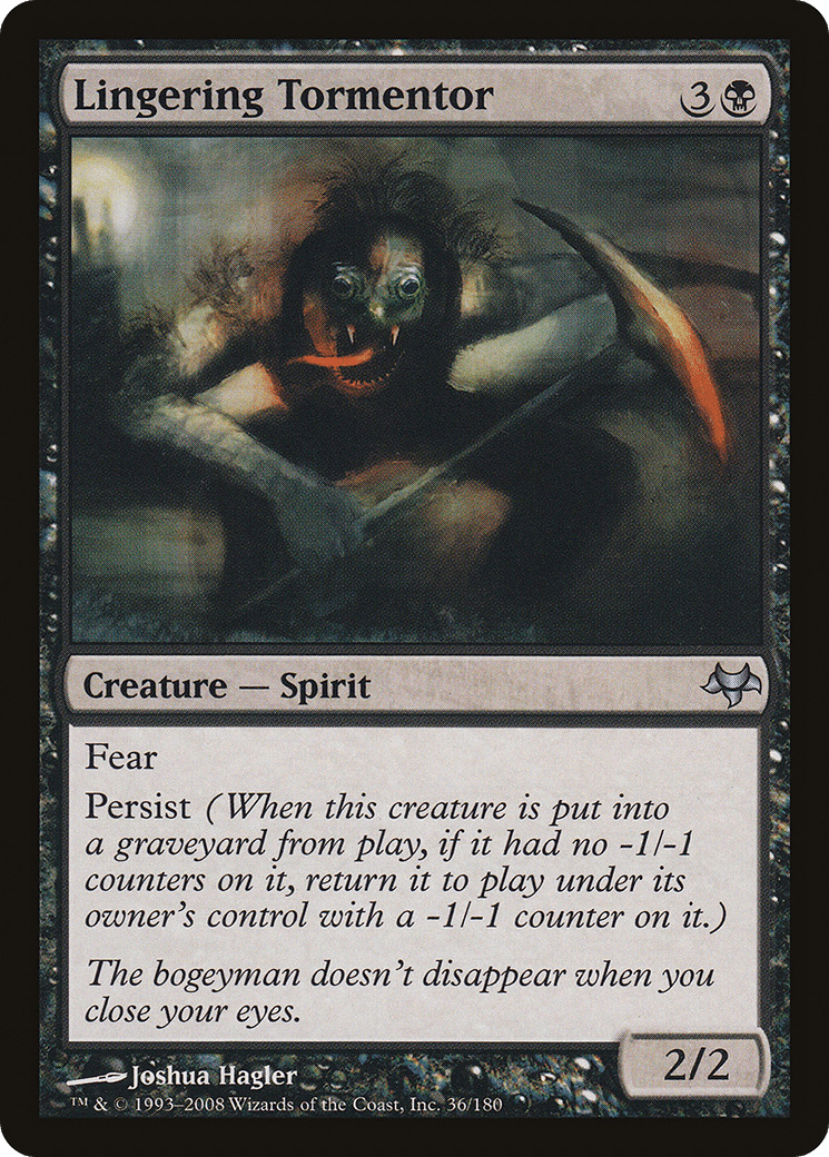 Lingering Tormentor [Eventide] Foil