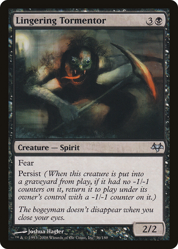 Lingering Tormentor [Eventide] Foil