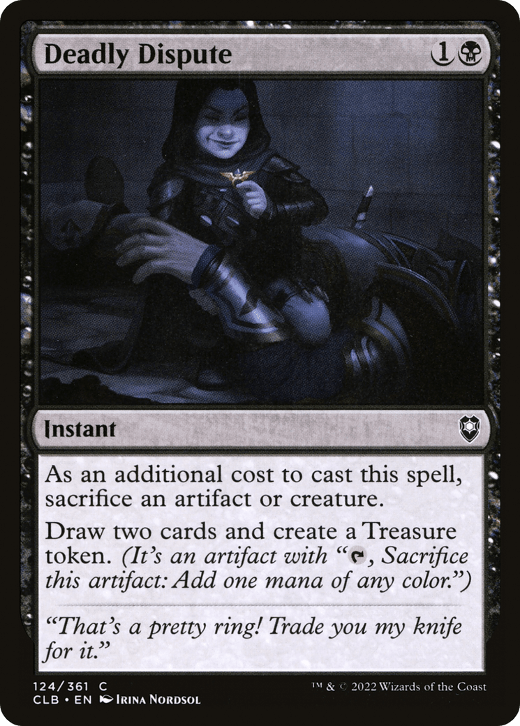 Deadly Dispute [Commander Legends: Battle for Baldur's Gate] Foil