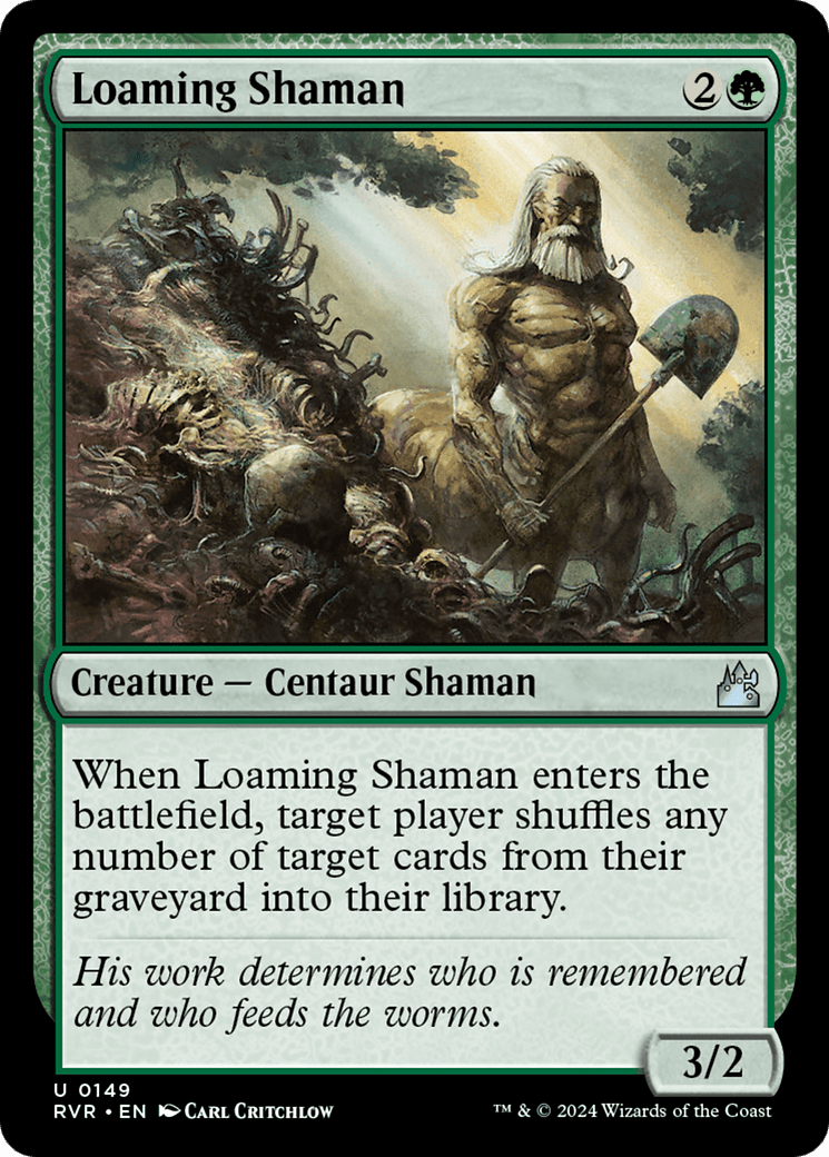 Loaming Shaman [Ravnica Remastered] Foil