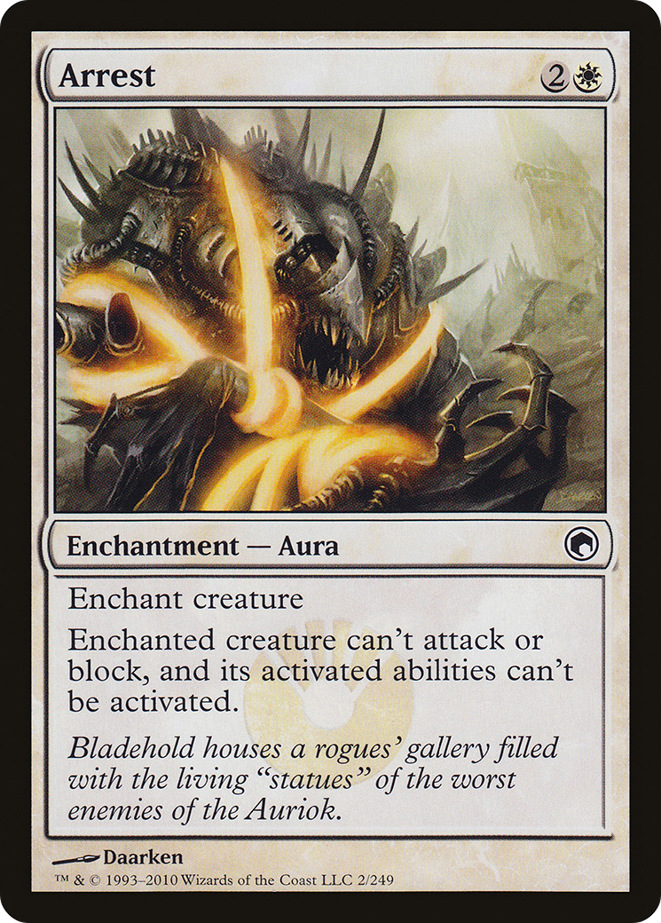 Arrest [Scars of Mirrodin] Foil