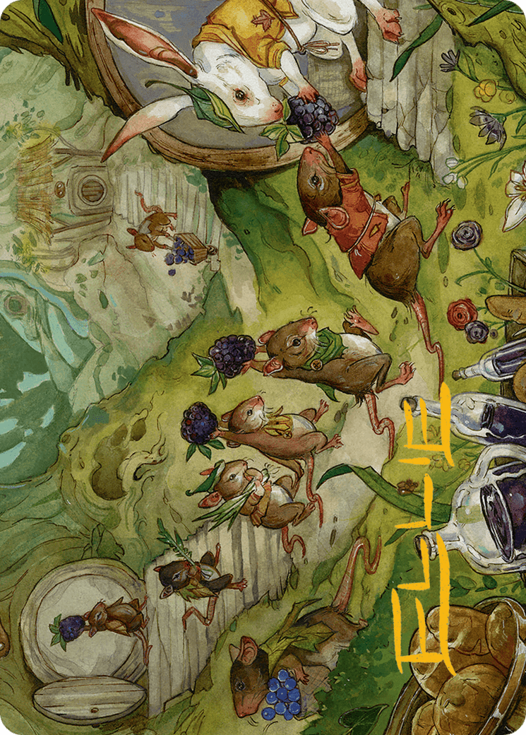 For the Common Good // For the Common Good (ABLB-043) - Bloomburrow Art Series (Borderless)