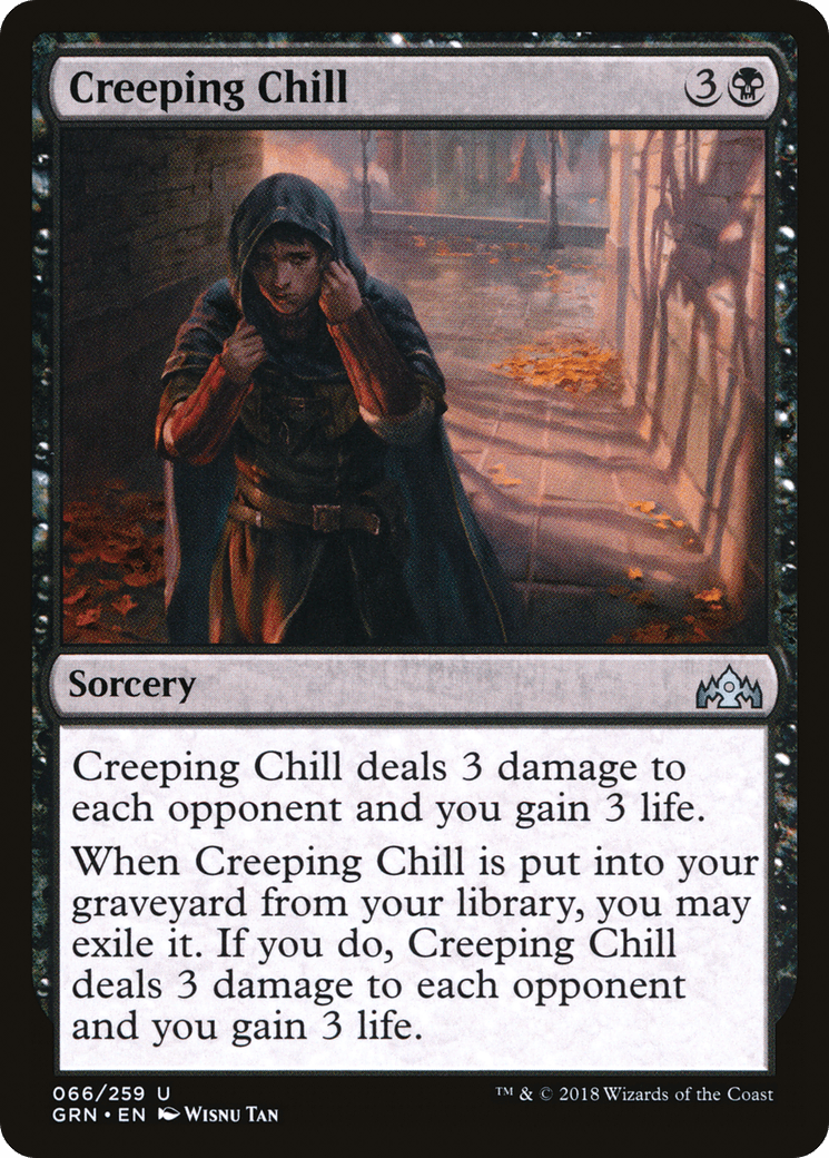 Creeping Chill [Guilds of Ravnica] Foil
