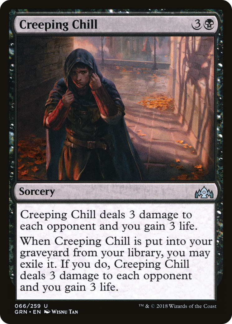 Creeping Chill [Guilds of Ravnica] Foil