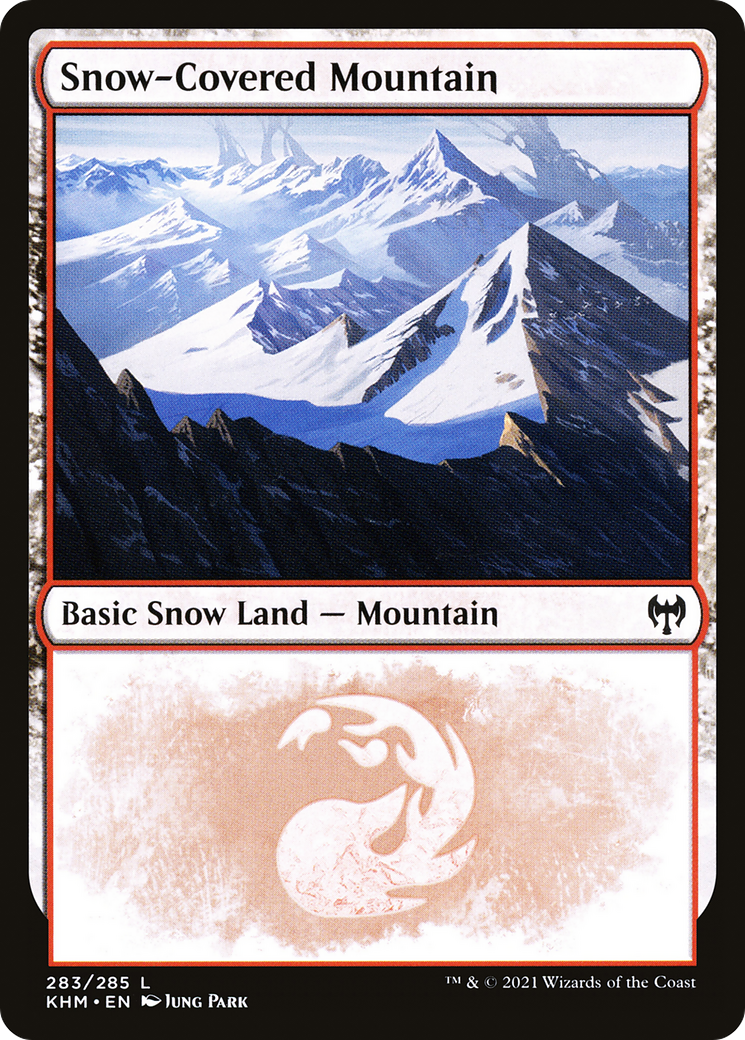 Snow-Covered Mountain (283) [Kaldheim] Foil