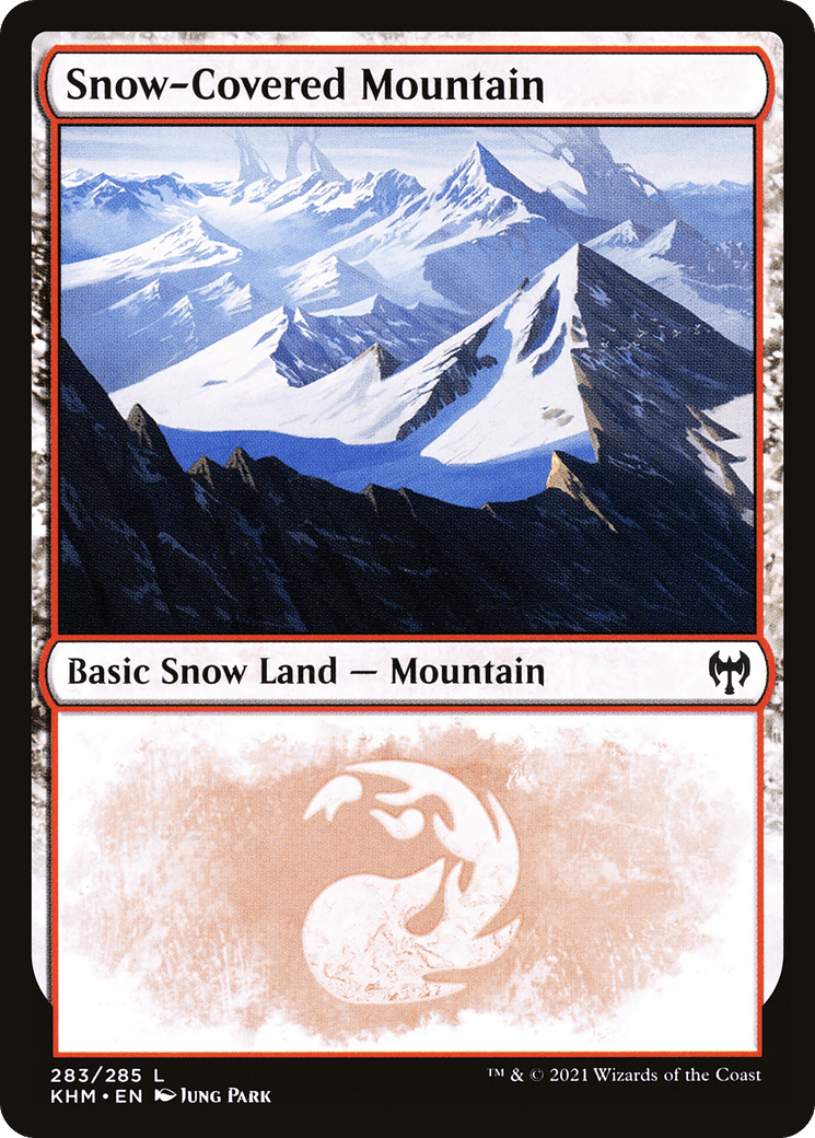 Snow-Covered Mountain (283) [Kaldheim] Foil