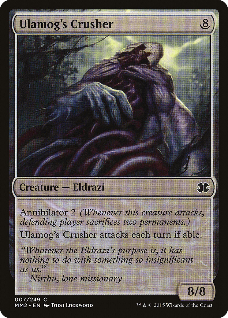 Ulamog's Crusher [Modern Masters 2015] Foil