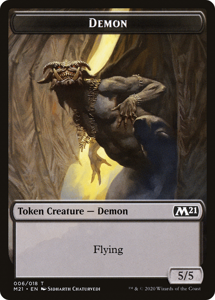 Demon (TM21-006) - Core Set 2021 Tokens