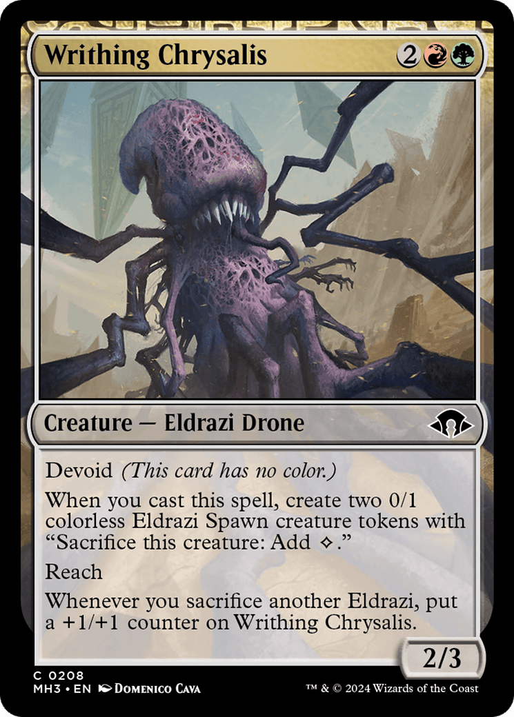 Writhing Chrysalis [Modern Horizons 3] Foil