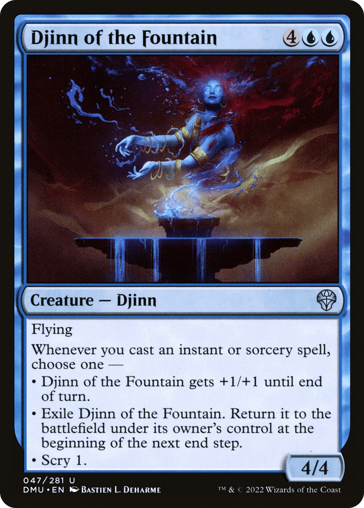 Djinn of the Fountain [Dominaria United]