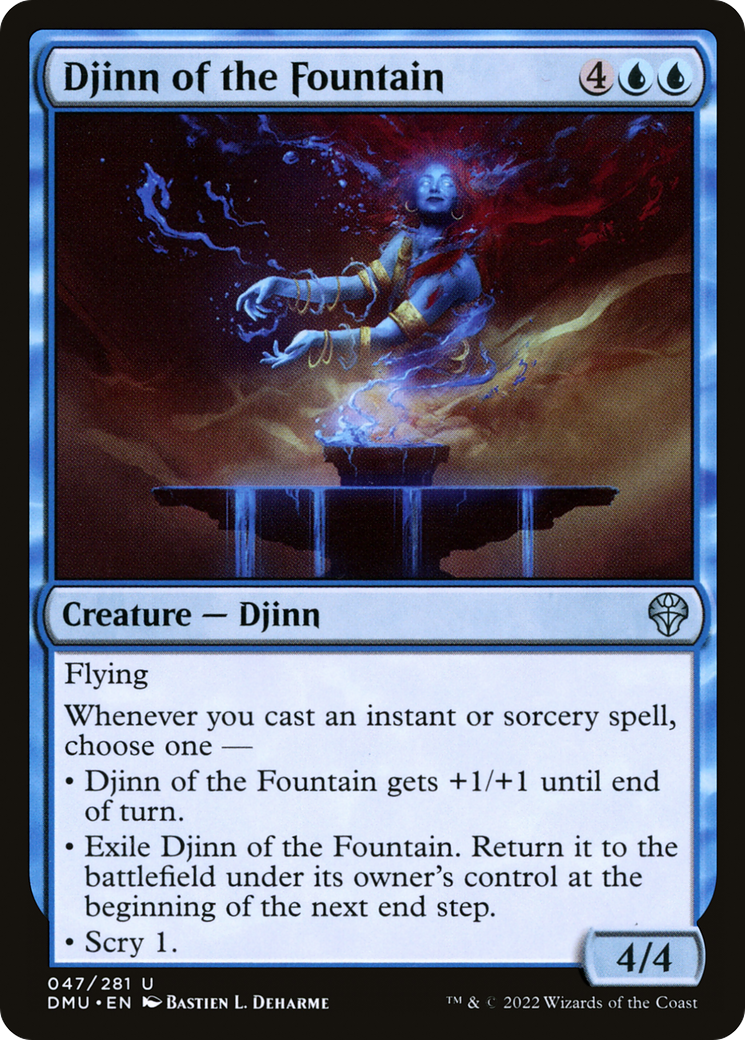 Djinn of the Fountain [Dominaria United]
