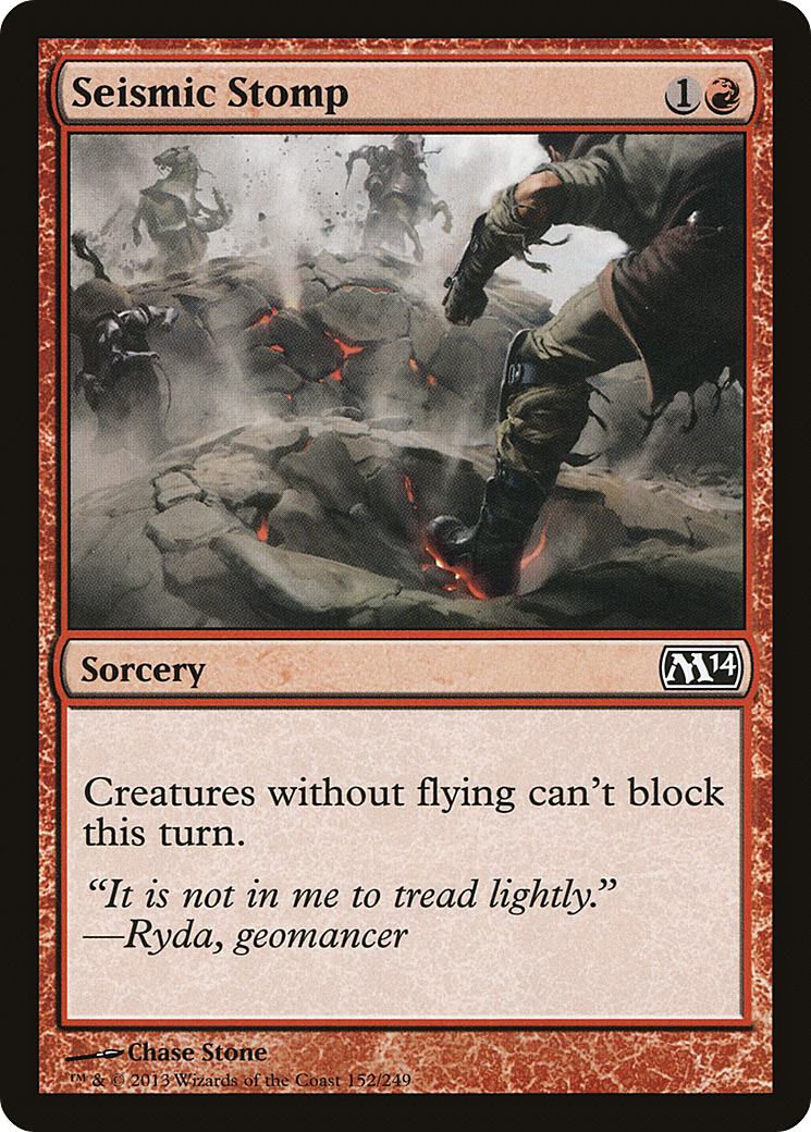 Seismic Stomp [Magic 2014] Foil