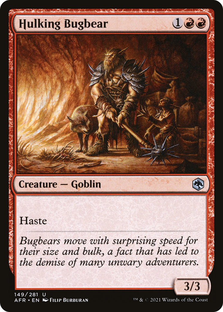 Hulking Bugbear [Dungeons & Dragons: Adventures in the Forgotten Realms] Foil