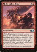 Might Makes Right 156/269 (Magic 2015 (M15)) 