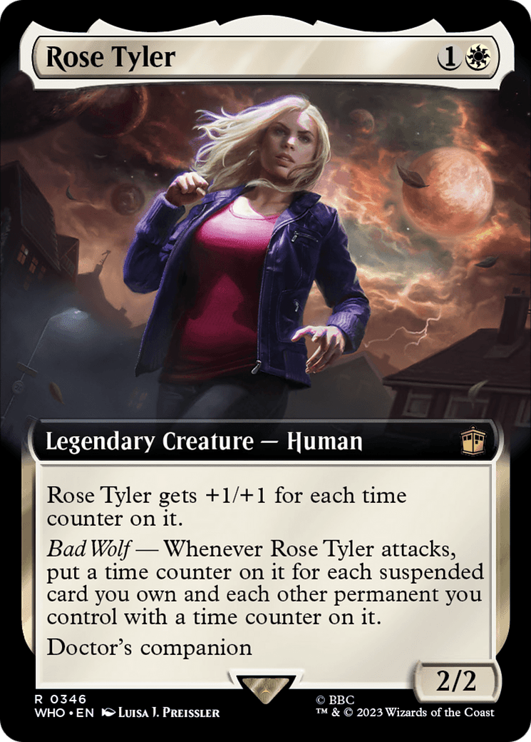 Rose Tyler (Extended Art) [Doctor Who] Foil