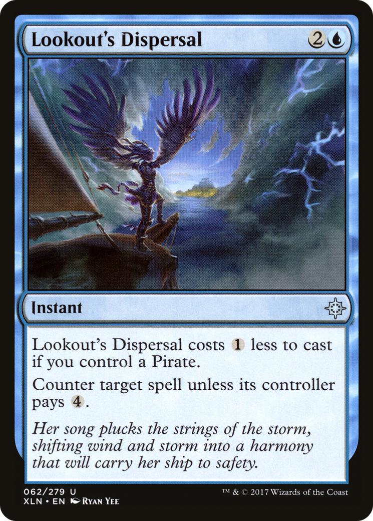 Lookout's Dispersal [Ixalan] Foil