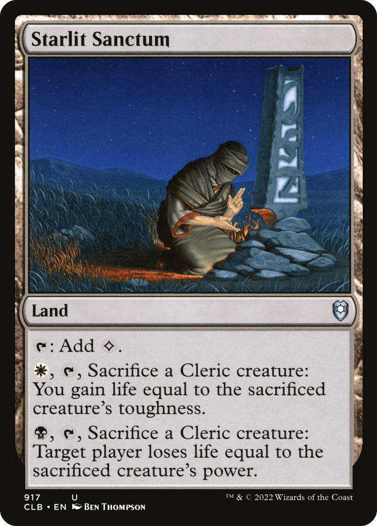Starlit Sanctum [Commander Legends: Battle for Baldur's Gate]